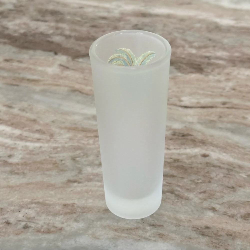 Florida Palm Tree Novelty Shot Glass- Gift - Souvenir